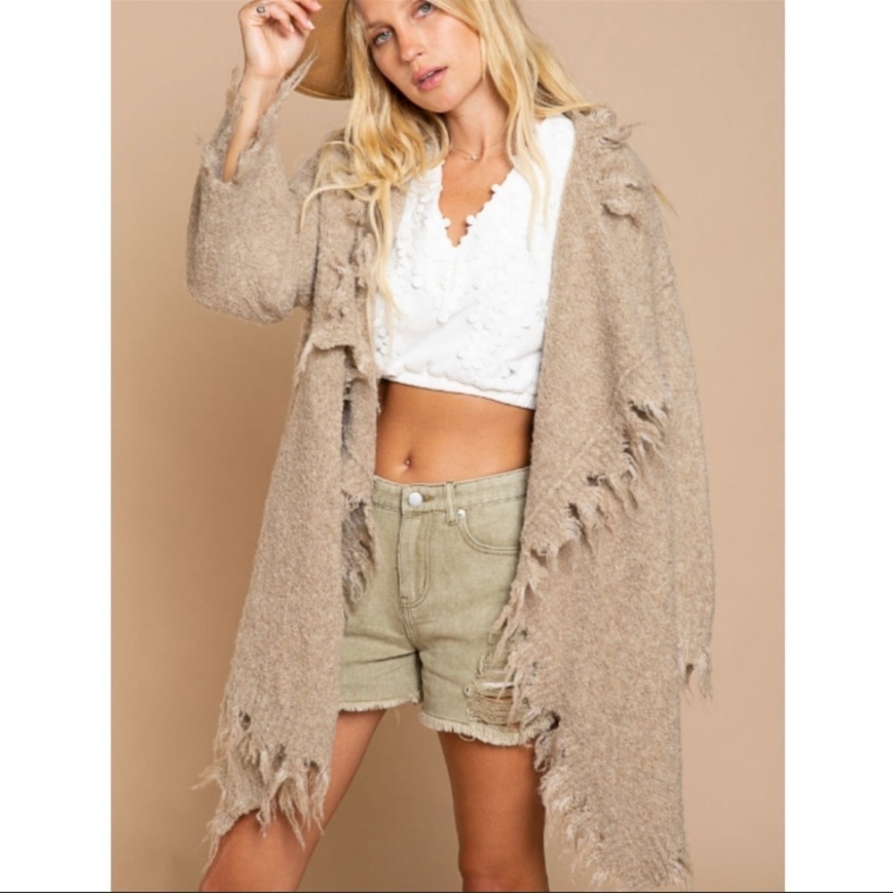 The Wren Waterfall Cardigan Sweater